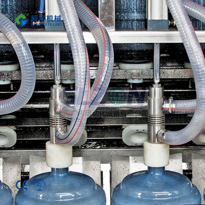 桶装水灌装机生产工艺流程是什么？ 广志桶装水灌装机